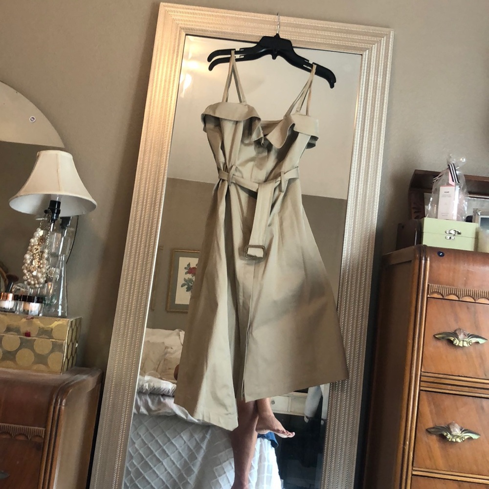 Banana Republic trench coat dress